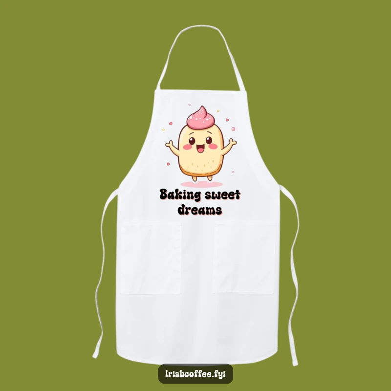 Funny Pastry Bounce Apron - Sweet Kitchen Wear & Hilarious Baking Gift