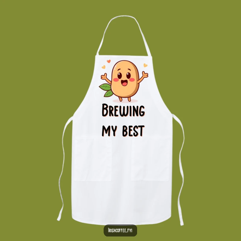 Funny Coffee Bean Apron: Cook Up Some Laughs with This Hilarious Gift