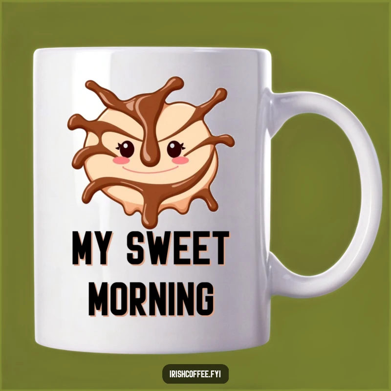 Funny Chocolate Drizzle Mug - Add Sweetness and Humor to Your Sip