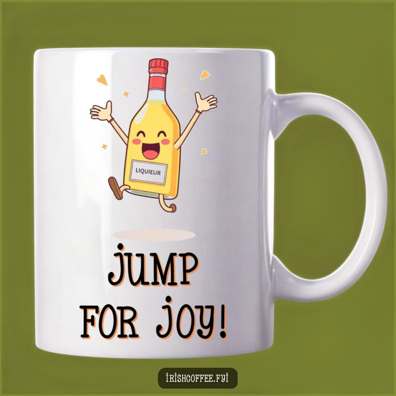 Funny Liqueur Bottle Mug - Celebrate Big! - Perfect Funny Gift