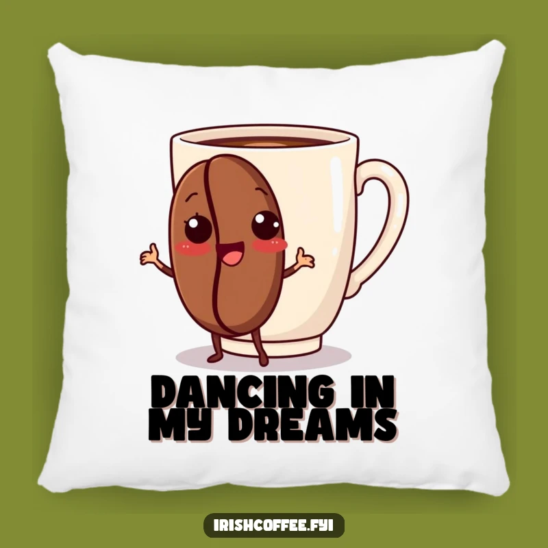 Funny Dancing Coffee Bean Pillow - Cozy Rhythm, Excellent Funny Gift