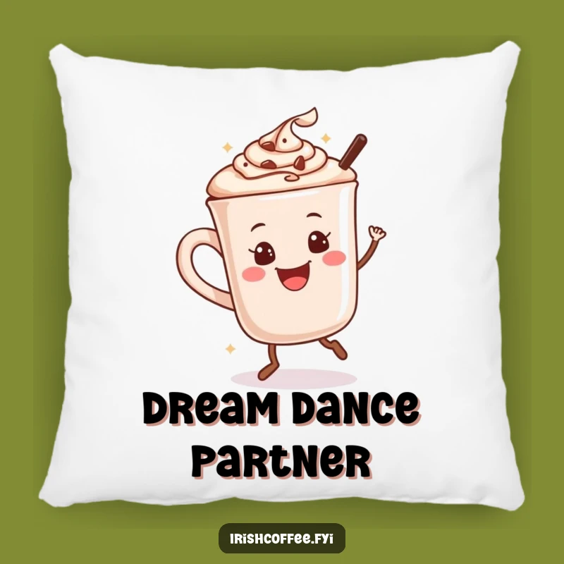 Funny Hot Chocolate Dance Pillow: Cuddle Up with Cozy Fun, Hilarious Gift