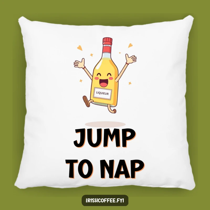 Funny Liqueur Bottle Pillow - Huggable Celebration - Perfect Funny Gift