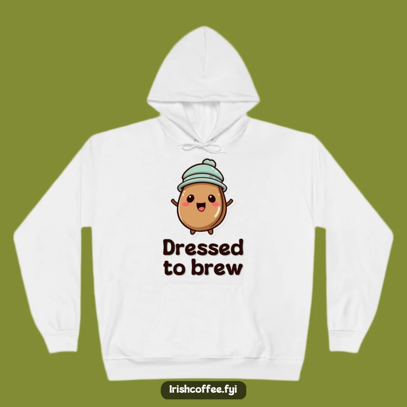 Funny Coffee Bean Hat Hoodie: Cozy Up with Bean Style, a Hilarious Gift