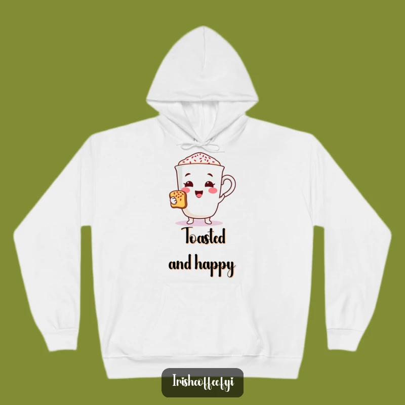Funny Coffee Toast Hoodie: Cozy Comfort for Your Celebratory Moods