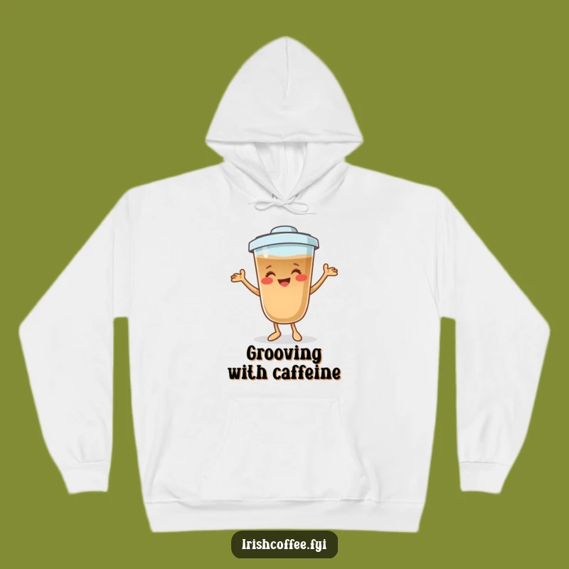 Funny Coffee Dance Hoodie: Cozy Comfort for Your Energetic Coffee Rituals