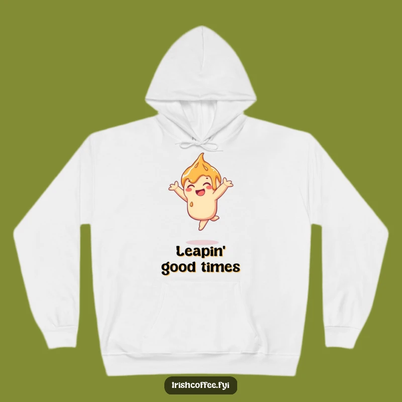 Funny Caramel Leap Hoodie: Cozy Drizzly Fun, The Ultimate Humorous Gift