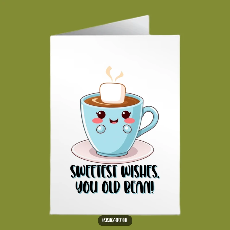 Free Printable Funny Birthday Card: Giggling Sugar Cube Mischief