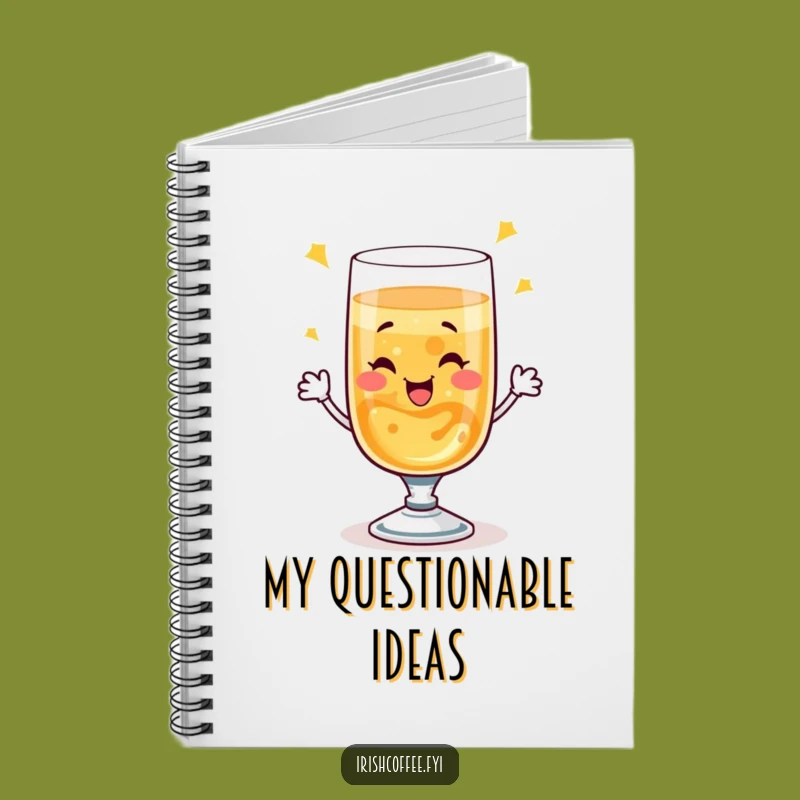 Funny Whiskey Toast Notebook: Wink Glass Pages, Perfect Gift for Drink Lovers