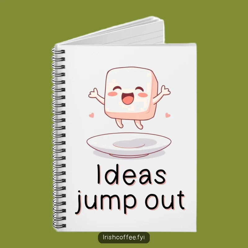 Funny Sugar Cube Dance Notebook an Exciting Journal Gift for Ideas