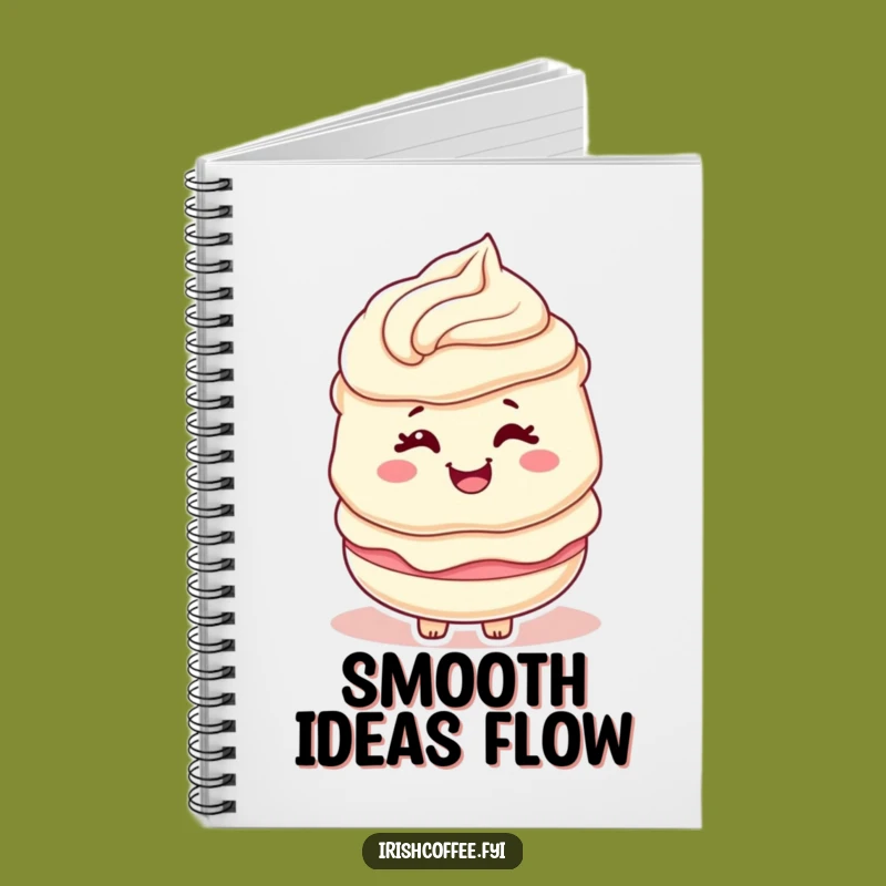 Funny Cream Layer Character Notebook a Playful Journal Gift for Ideas