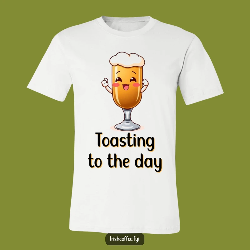 Funny Irish Coffee Toast T-Shirt: Wear Your Celebration with this Tee